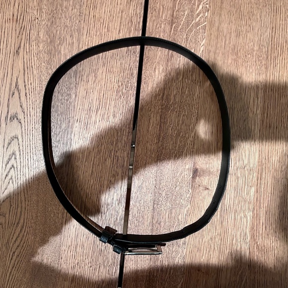 Louis Vuitton Men's Belt - Damier Graphite with Silver Hardware - Picture 3 of 3